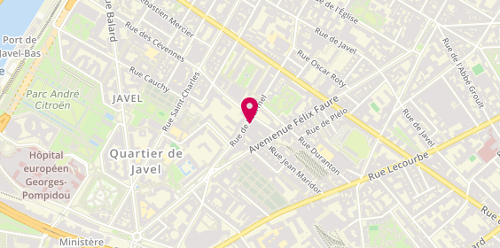Plan de PIGNAUD Athina, 145 Rue de Lourmel, 75015 Paris