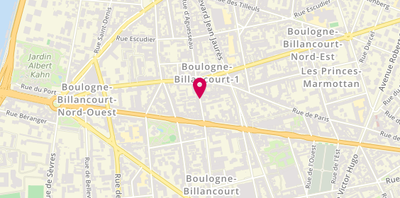 Plan de GOUVEIA Marine, Centre Kidcare
69 Bis Rue d'Aguesseau, 92100 Boulogne-Billancourt