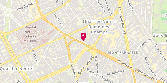 Plan de NOTIN Lucie, 53 Boulevard du Montparnasse, 75006 Paris