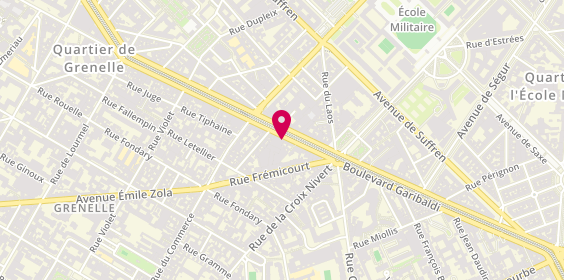 Plan de PUJOL Céline, 146 Boulevard de Grenelle, 75015 Paris