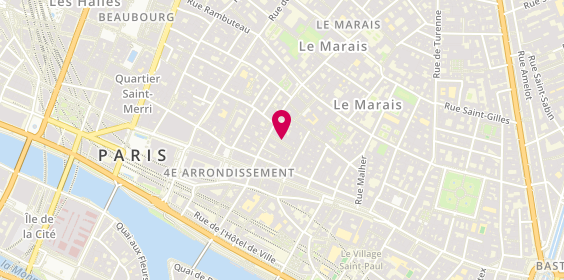 Plan de WICHEREK Ghislaine, 8 Rue du Trésor, 75004 Paris