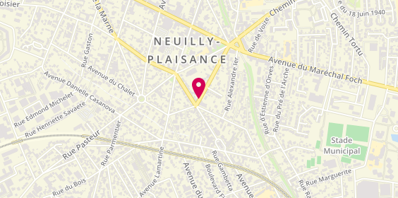 Plan de ERMANN Cécile, 11 Avenue Jean Jaurès, 93360 Neuilly-Plaisance