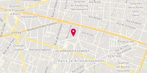 Plan de SUDAN Sandrine, 8 Rue Saint Marc, 75002 Paris