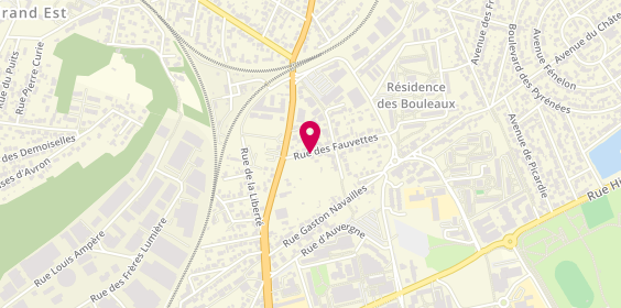 Plan de HORVILLE Christiane, 8 Rue des Fauvettes, 93330 Neuilly-sur-Marne
