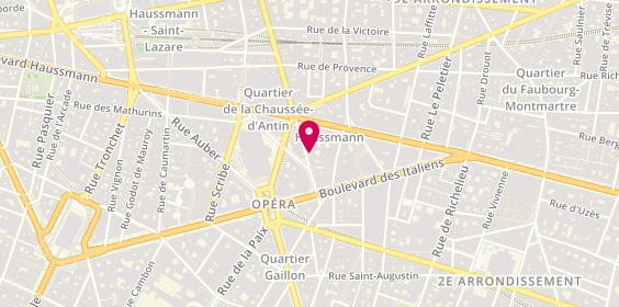 Plan de NEDELLEC Morgane, 12 Rue de la Chausee d'Antin, 75009 Paris