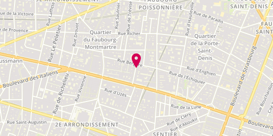 Plan de COTELLI VUAGNAT Agnès, 12 Rue Rougemont, 75009 Paris