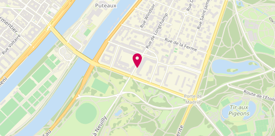 Plan de MASSONNAT Sabine, 143 Rue de Longchamp, 92200 Neuilly-sur-Seine