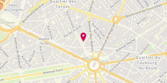 Plan de JAMI Franck, 14 avenue Carnot, 75017 Paris