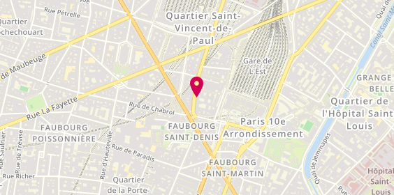 Plan de MICHEL Oriane, 132 Rue du Faubourg Saint Denis, 75010 Paris