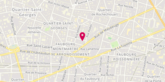 Plan de LALLOUR Karin, Soins A Domicile
3 Rue Choron, 75009 Paris