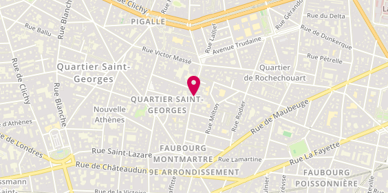 Plan de BANCEL Catherine, 40 Rue des Martyrs, 75009 Paris