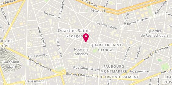 Plan de CASSUTO MARIE FRANÇOISE, Cabinet d'Orthophonie
18 Rue LaBruyère, 75009 Paris