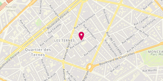 Plan de BELLOIN Anne, 17 Rue Fourcroy, 75017 Paris