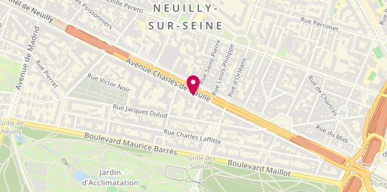 Plan de MANGENOT Olivia, 109 Bis Avenue Charles de Gaulle, 92200 Neuilly-sur-Seine
