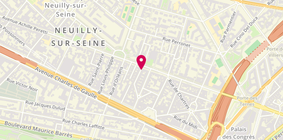 Plan de DESPRETZ TABOUIS Caroline, 18 Rue Angélique Verien, 92200 Neuilly-sur-Seine