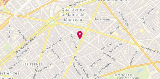 Plan de LE PARCO Laurence, 129 Avenue de Wagram, 75017 Paris