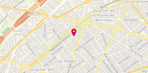 Plan de SECHON OLIVE Inès, 55 Rue Rennequin, 75017 Paris
