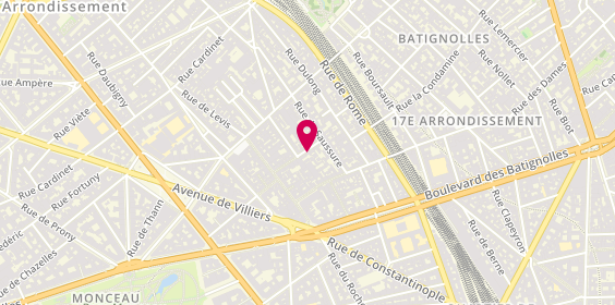 Plan de BERTONI Cécile, 7 Rue Lebouteux, 75017 Paris