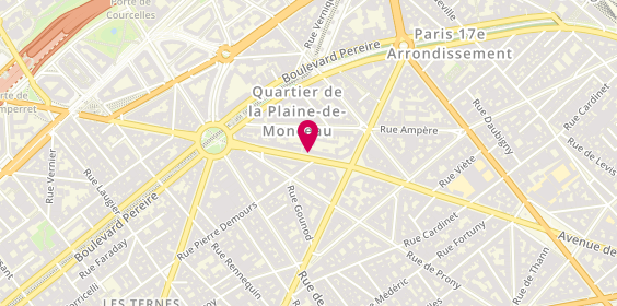 Plan de MARCHAND Marie Hélène, 92 Avenue de Villiers, 75017 Paris