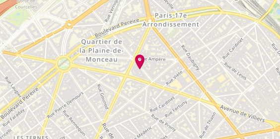 Plan de BINHAS Anaïs, 11 Rue Bremontier, 75017 Paris