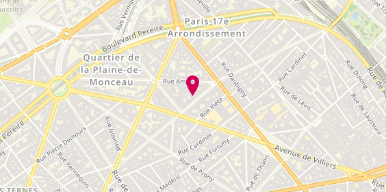 Plan de Centre Perinat, 66 Rue Jouffroy d'Abbans, 75017 Paris