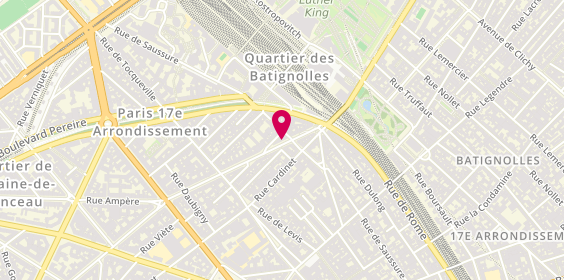 Plan de RITTORI Guy, 14 Rue Jouffroy d'Abbans, 75017 Paris