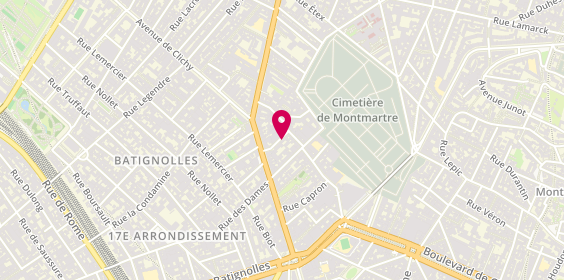 Plan de DE FIRMAS Claire, 8 Rue P Ginier, 75018 Paris