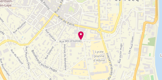 Plan de BROCHIER Michèle, 49 Rue des Ursulines, 78100 Saint-Germain-en-Laye