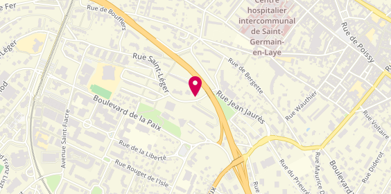 Plan de Leguillon BEAUDOIN Christelle, 4 Rue Saint-Léger, 78100 Saint-Germain-en-Laye