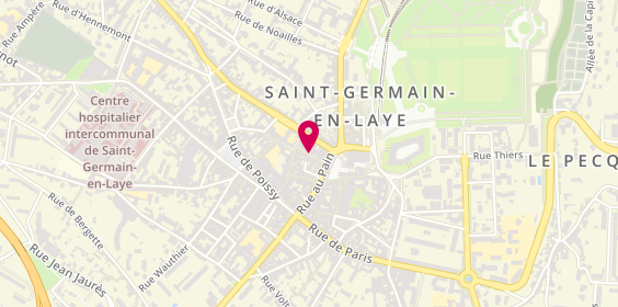 Plan de FOUILLET BEAUDRY SANDRINE, 8 Rue Ducastel, 78100 Saint-Germain-en-Laye