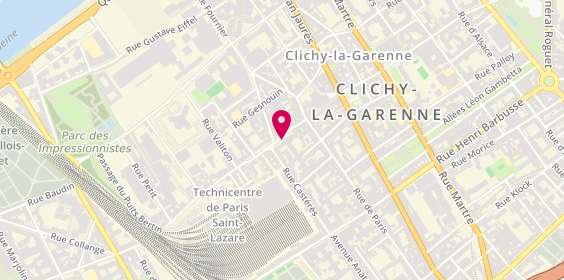 Plan de THIERRY Miléna, 44 Bis Rue de Neuilly, 92110 Clichy