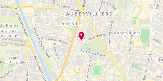Plan de ORSELLO Florence, 37 Rue de la Commune de Paris, 93300 Aubervilliers