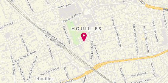 Plan de REINAGEL Nathalie, 17 Avenue Charles de Gaulle, 78800 Houilles