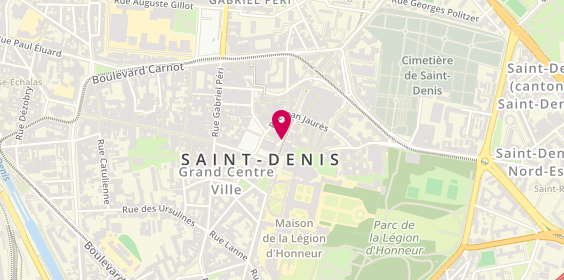 Plan de MELUC Sandrine, 27 Place du Caquet, 93200 Saint-Denis