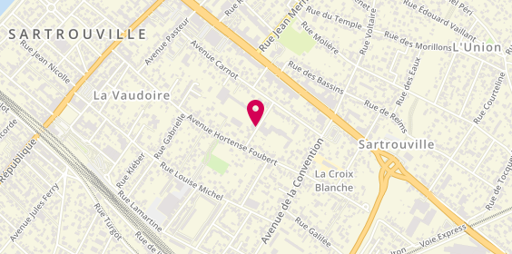 Plan de BLANCHARD Marie France, 12 Rue P Deroulede, 78500 Sartrouville