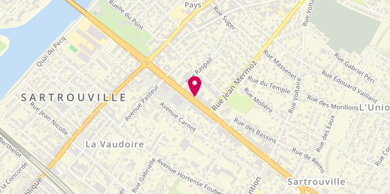Plan de IZOULET Marie Odile, 59 Avenue Maurice Berteaux, 78500 Sartrouville