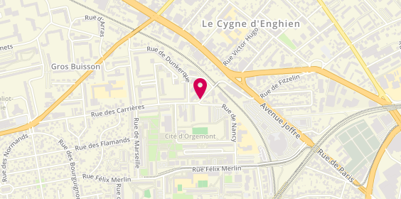 Plan de DUTERTRE Angélique, 30 Rue des Carrieres, 93800 Épinay-sur-Seine