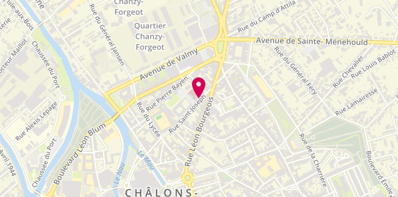 Plan de TANG LECLERCQ Marie Noelle, 5 Rue Saint Joseph, 51000 Châlons-en-Champagne