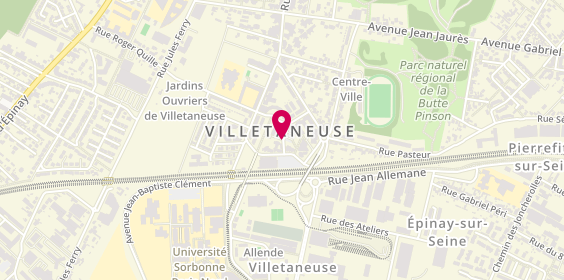 Plan de MARINET Guillemette, 7 Rue Marie Madeleine le Pichon, 93430 Villetaneuse