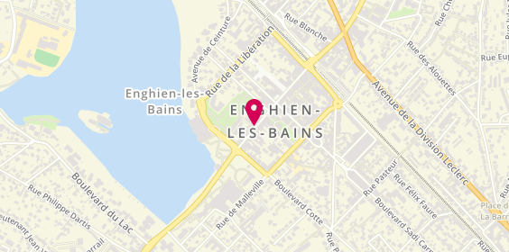 Plan de DELVA Axelle, Centre d'Orthophonie
52 Rue du General de Gaulle, 95880 Enghien-les-Bains