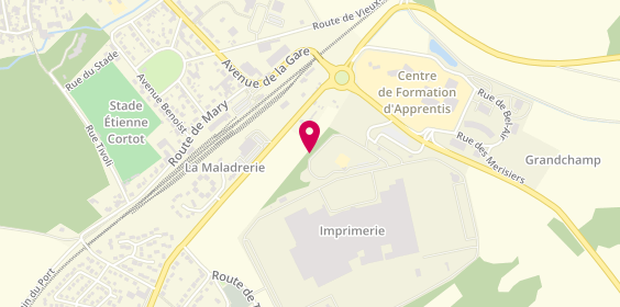Plan de DOMMANGET Estelle, 6 Bis Route de la Ferte, 77440 Mary-sur-Marne