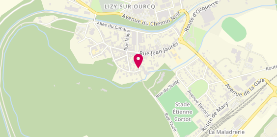 Plan de Decelle Valérie, 24 Rue des Moulins, 77440 Lizy-sur-Ourcq