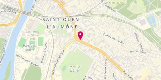 Plan de JEAN ALPHONSE Patrick, Cabinet
13 Avenue du Général de Gaulle, 95310 Saint-Ouen-l'Aumône