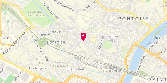 Plan de VERNET Aurélie, 10 Rue Carnot, 95300 Pontoise
