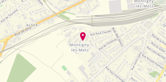 Plan de CORDELLE Marion, Cordelle
2 Bis Rue Marc Seguin, 57950 Montigny-lès-Metz