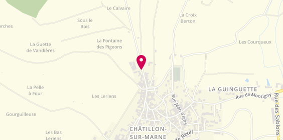 Plan de DEMIAS Cyrille, 31 Bis Rue Fontaine Corbillon, 51700 Châtillon-sur-Marne