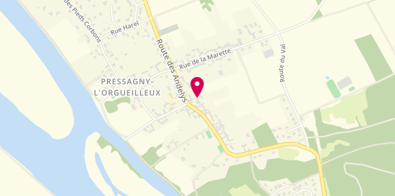 Plan de LOHOU Catherine, 60 Route des Andelys, 27510 Pressagny-l'Orgueilleux