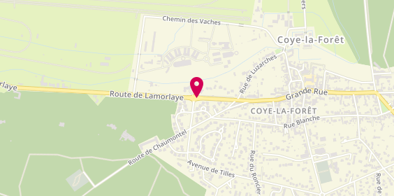 Plan de NOTA Anne Sophie, 17 Bis Route de Lamorlaye, 60580 Coye-la-Forêt