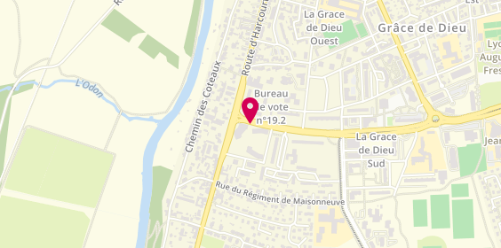 Plan de GAUDIN CLAIRE Saint, 2 Avenue Pere Charles de Foucauld, 14000 Caen
