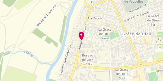 Plan de CUBIZOLLES Mathilde, 41 Quinquies Route Harcourt, 14123 Fleury-sur-Orne